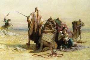 الخطر في الصحراء